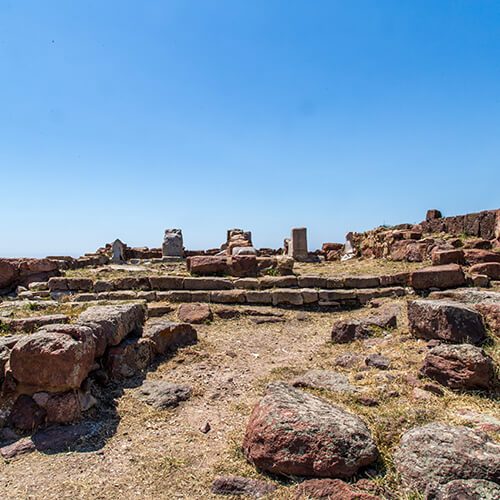 Archaeological area of Mount Sirai